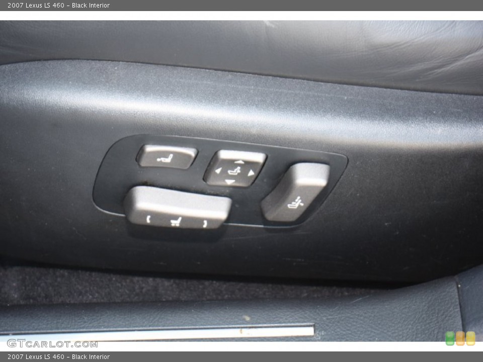Black Interior Controls for the 2007 Lexus LS 460 #78914142