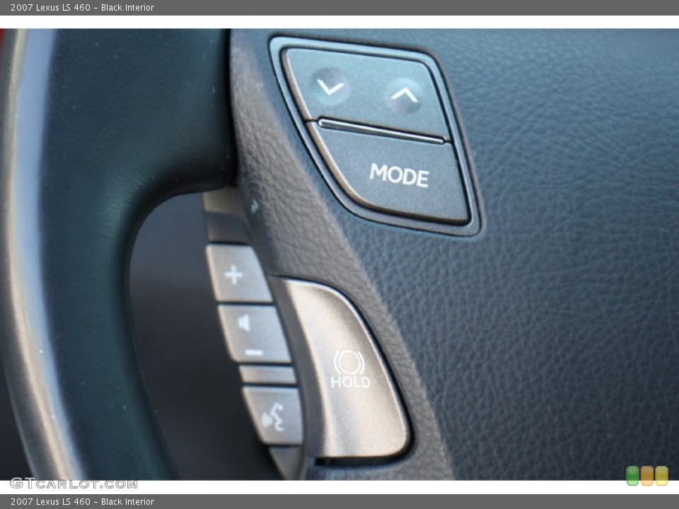 Black Interior Controls for the 2007 Lexus LS 460 #78914449
