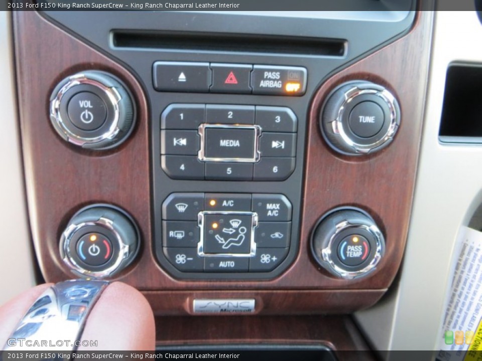 King Ranch Chaparral Leather Interior Controls for the 2013 Ford F150 King Ranch SuperCrew #78915228