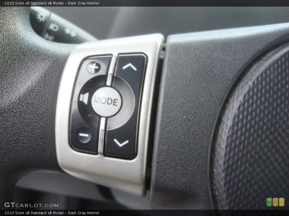 Dark Gray Interior Controls for the 2010 Scion xB  #78915766