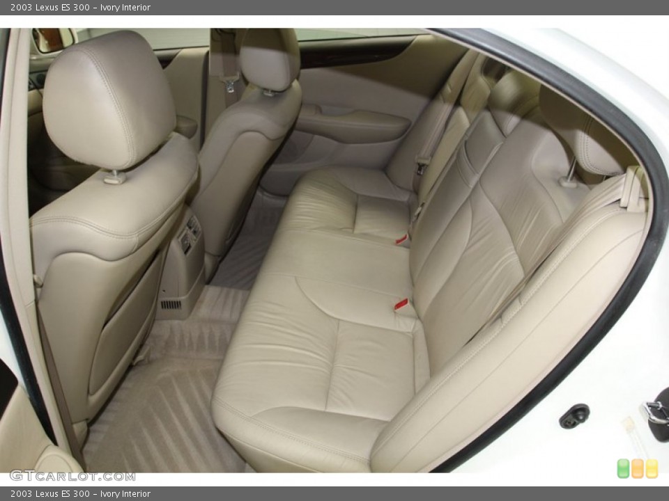 Ivory Interior Rear Seat for the 2003 Lexus ES 300 #78916737