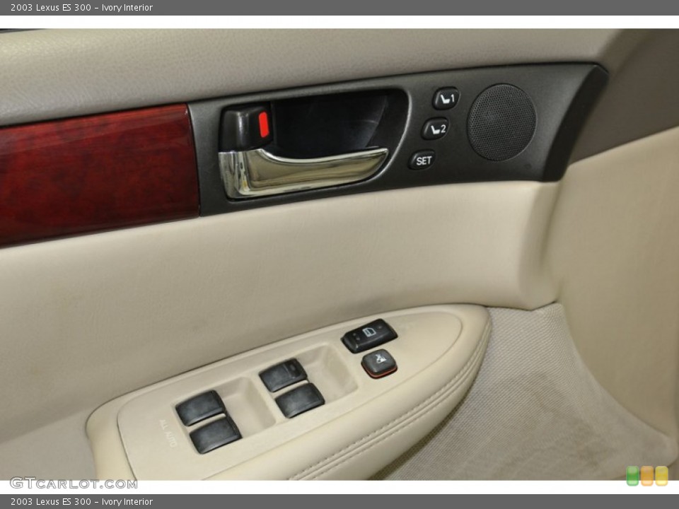 Ivory Interior Controls for the 2003 Lexus ES 300 #78916773