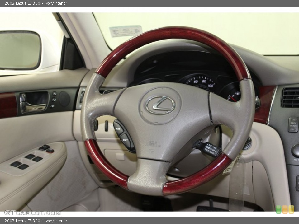 Ivory Interior Steering Wheel for the 2003 Lexus ES 300 #78917016