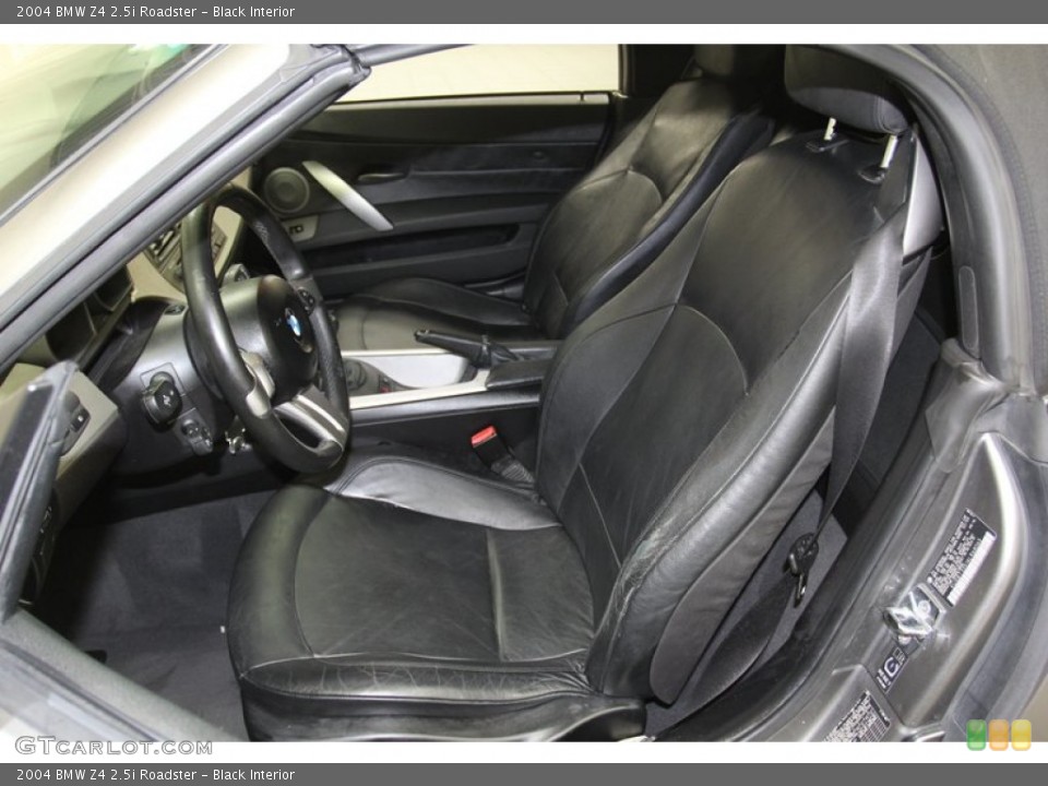 Black Interior Photo for the 2004 BMW Z4 2.5i Roadster #78917370
