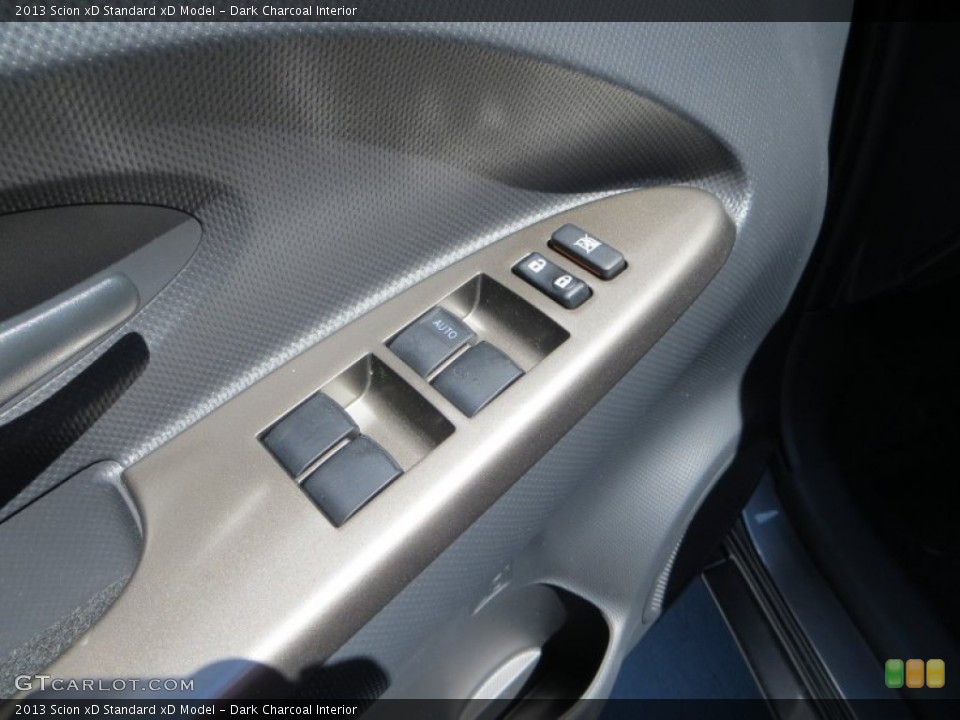 Dark Charcoal Interior Controls for the 2013 Scion xD  #78918726