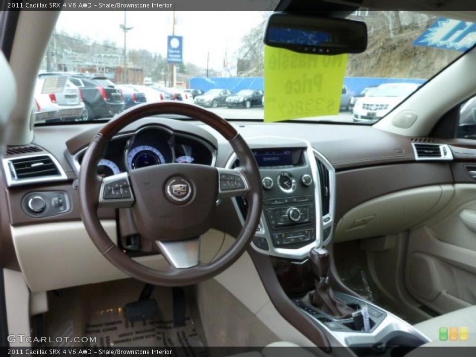 Shale/Brownstone Interior Dashboard for the 2011 Cadillac SRX 4 V6 AWD #78921720