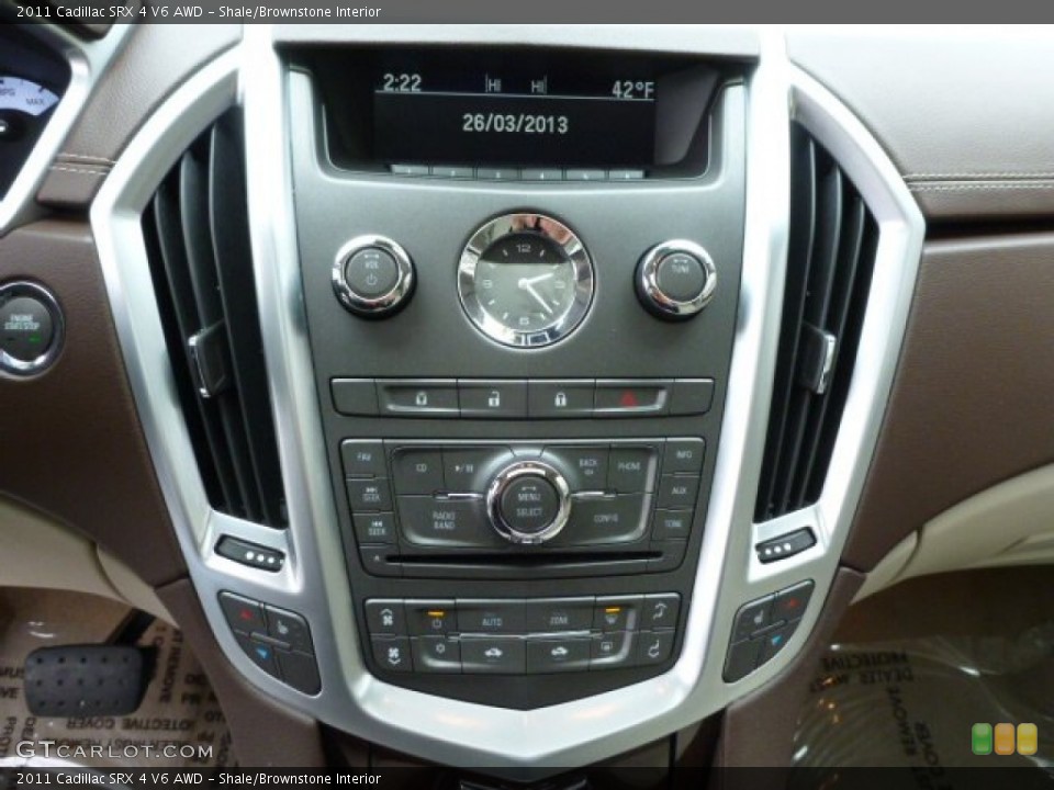 Shale/Brownstone Interior Controls for the 2011 Cadillac SRX 4 V6 AWD #78921927