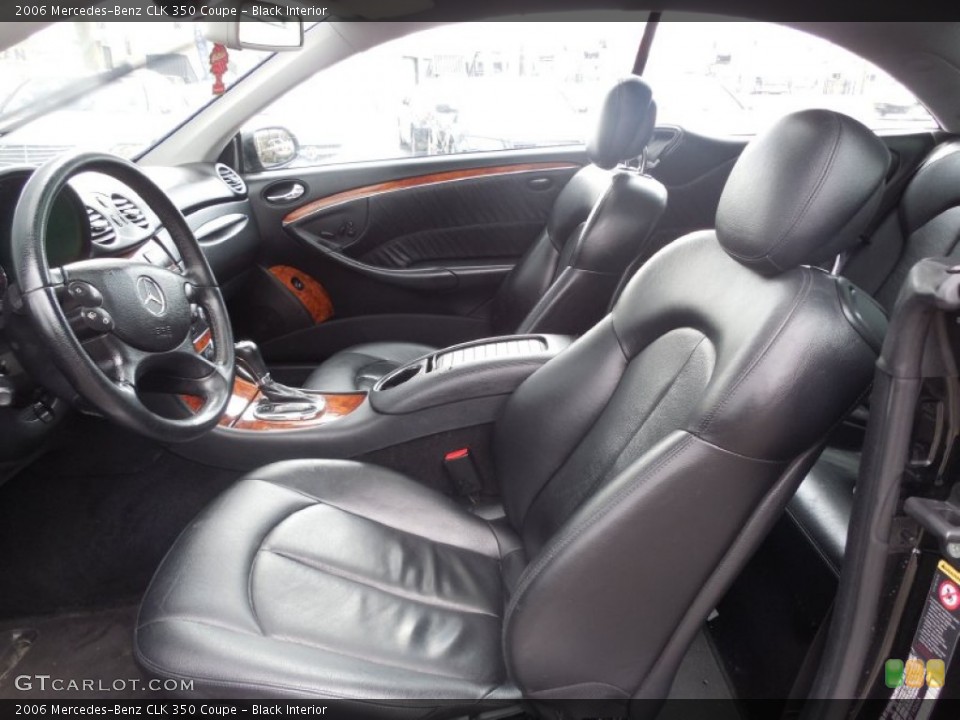 Black Interior Photo for the 2006 Mercedes-Benz CLK 350 Coupe #78922194