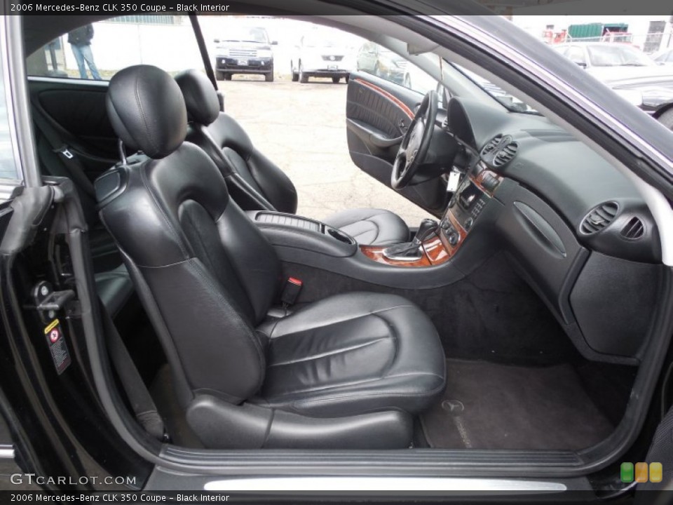 Black Interior Photo for the 2006 Mercedes-Benz CLK 350 Coupe #78922232