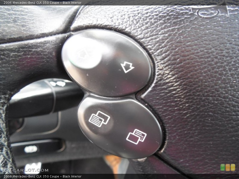 Black Interior Controls for the 2006 Mercedes-Benz CLK 350 Coupe #78922326
