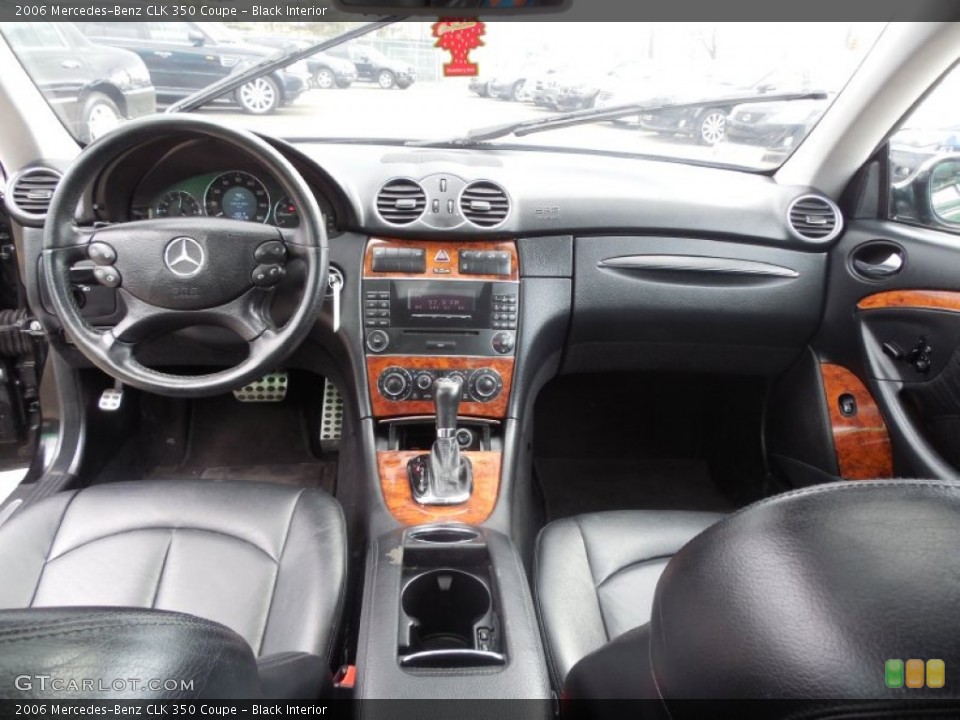 Black Interior Dashboard for the 2006 Mercedes-Benz CLK 350 Coupe #78922443