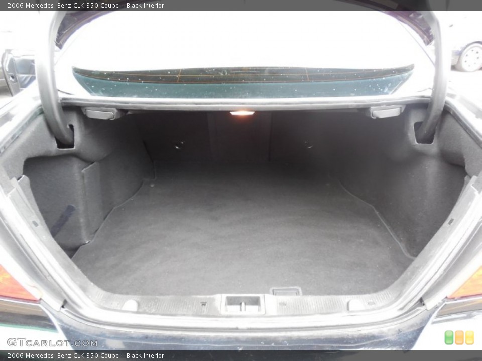 Black Interior Trunk for the 2006 Mercedes-Benz CLK 350 Coupe #78922459
