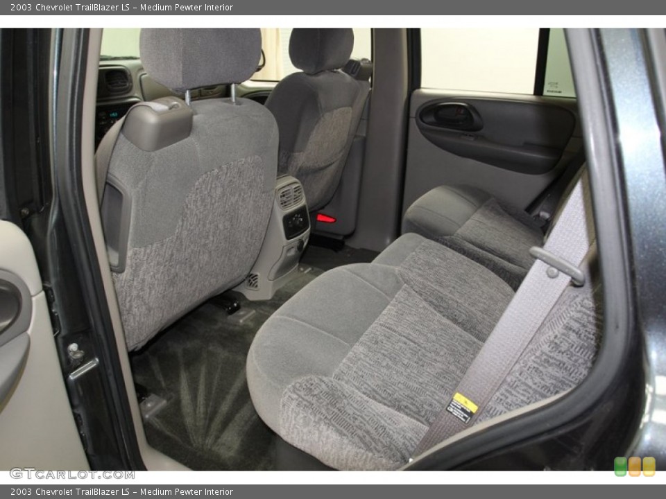 Medium Pewter Interior Rear Seat for the 2003 Chevrolet TrailBlazer LS #78925443