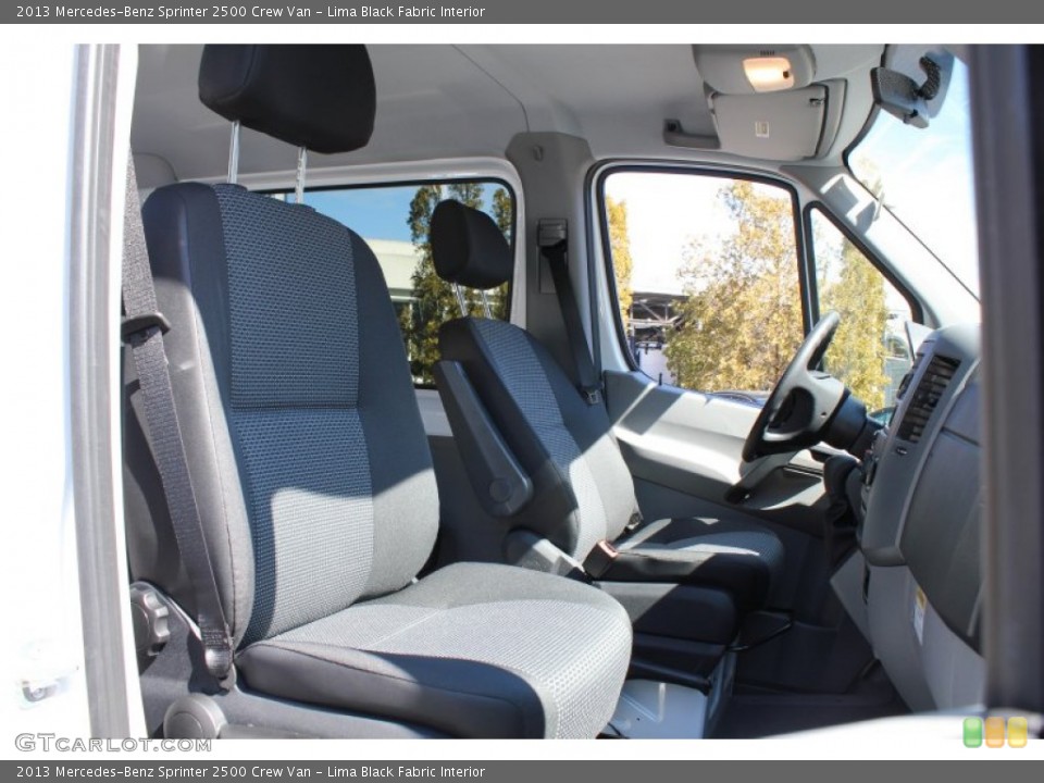 Lima Black Fabric Interior Photo for the 2013 Mercedes-Benz Sprinter 2500 Crew Van #78925812