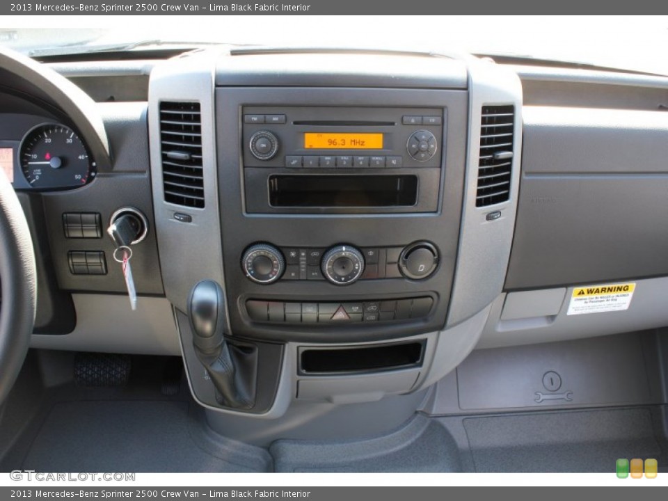 Lima Black Fabric Interior Controls for the 2013 Mercedes-Benz Sprinter 2500 Crew Van #78925861