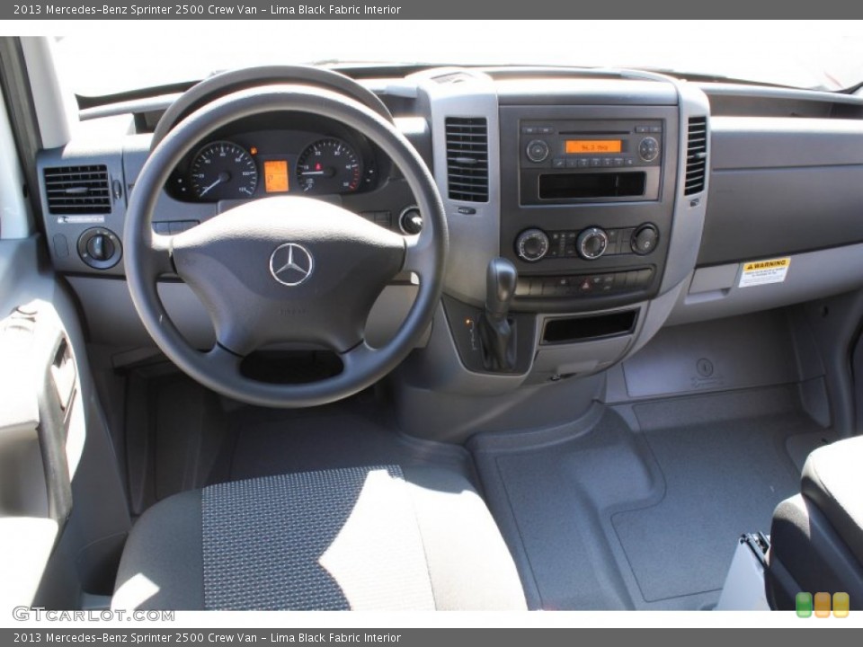 Lima Black Fabric Interior Dashboard for the 2013 Mercedes-Benz Sprinter 2500 Crew Van #78925894