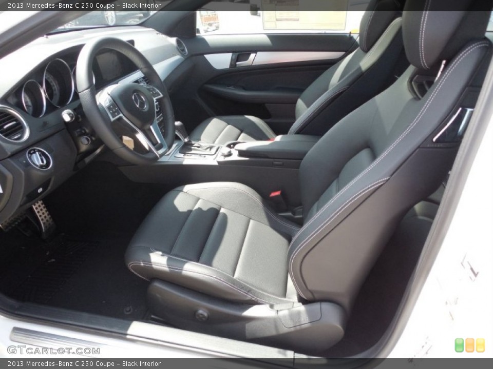 Black Interior Photo for the 2013 Mercedes-Benz C 250 Coupe #78926400