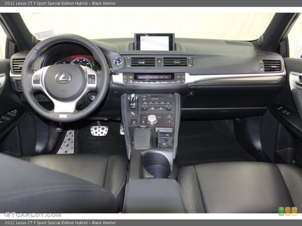 Black Interior Dashboard for the 2012 Lexus CT F Sport Special Edition Hybrid #78926727