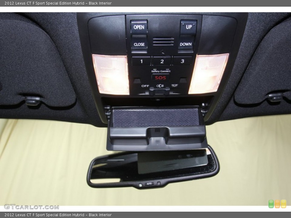 Black Interior Controls for the 2012 Lexus CT F Sport Special Edition Hybrid #78927021