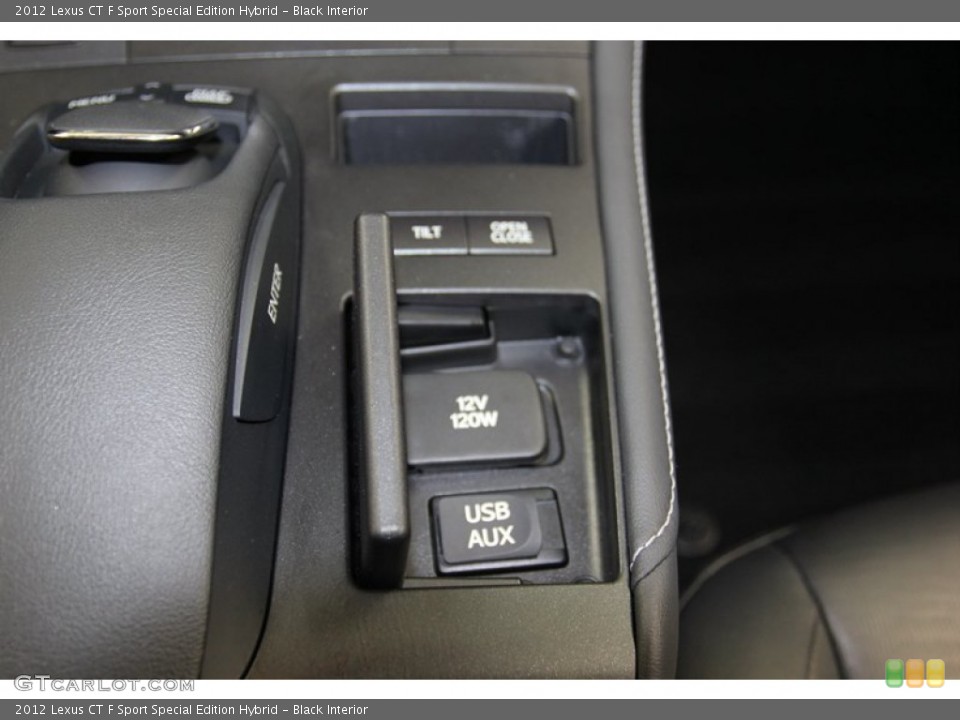 Black Interior Controls for the 2012 Lexus CT F Sport Special Edition Hybrid #78927120