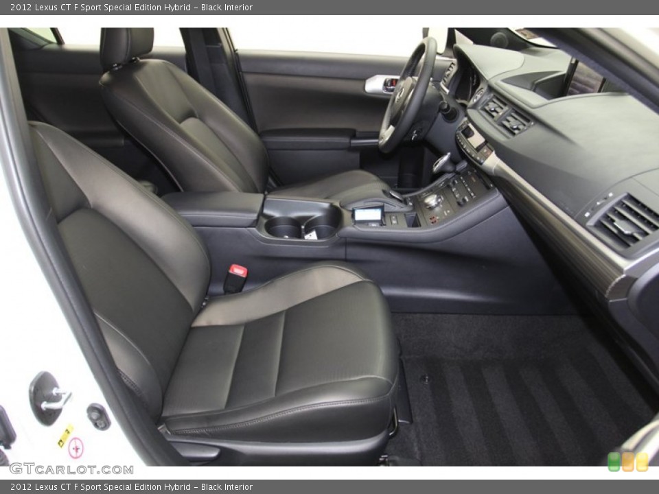 Black Interior Photo for the 2012 Lexus CT F Sport Special Edition Hybrid #78927470