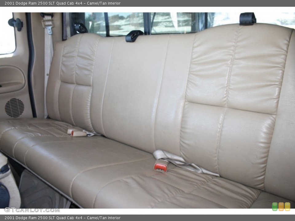 Camel/Tan Interior Rear Seat for the 2001 Dodge Ram 2500 SLT Quad Cab 4x4 #78928122