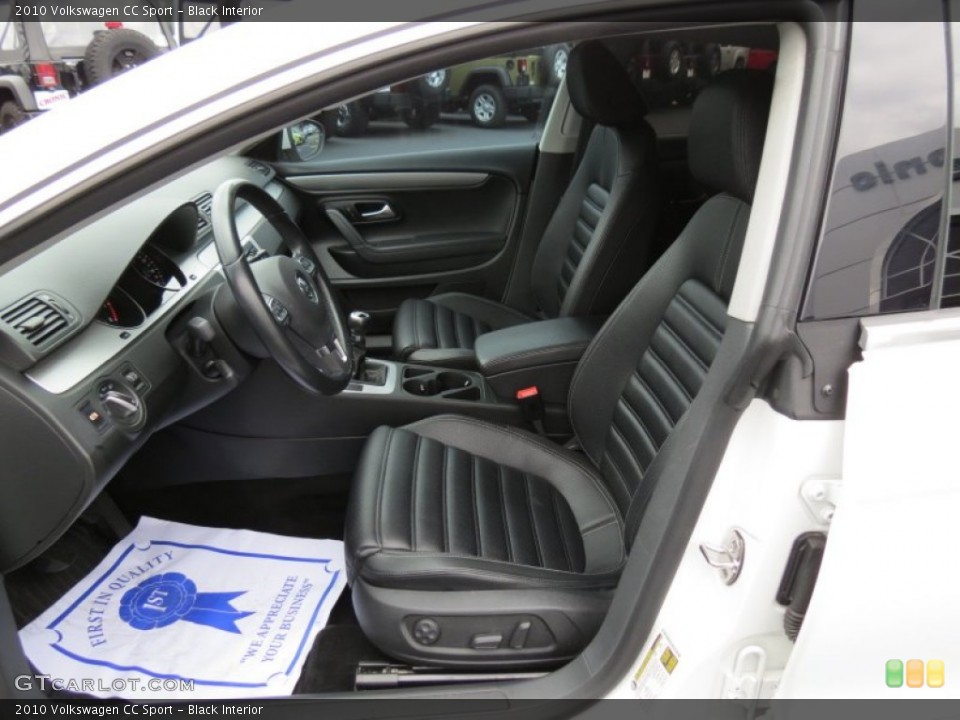 Black Interior Photo for the 2010 Volkswagen CC Sport #78928418