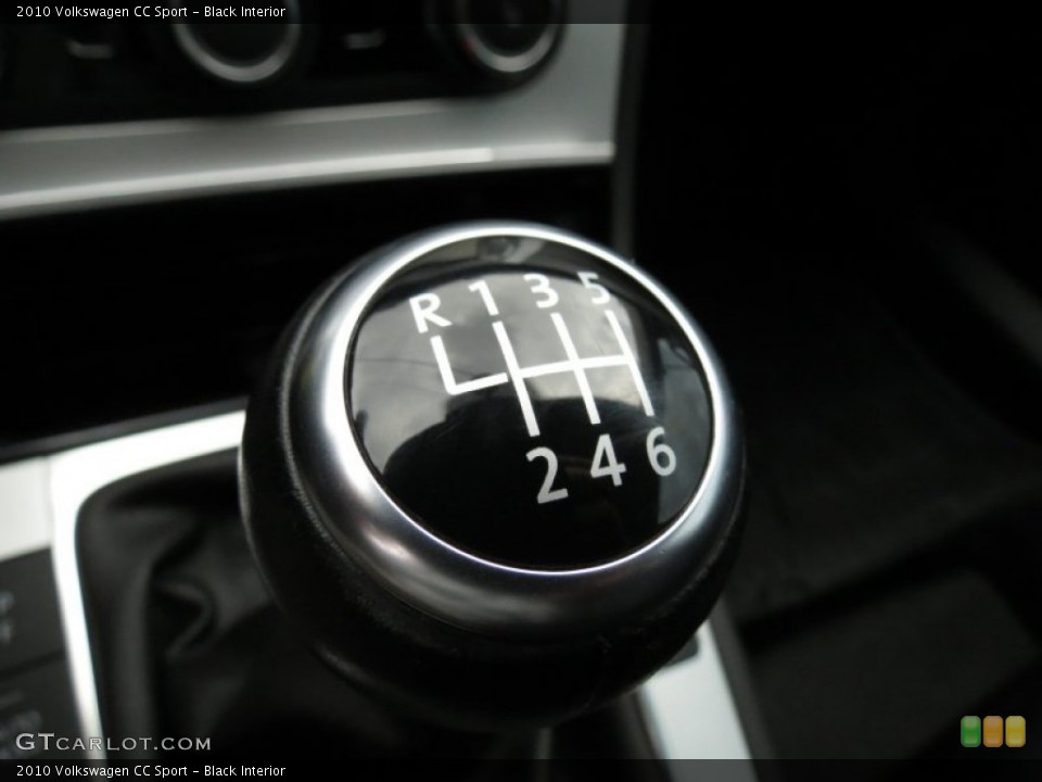 Black Interior Transmission for the 2010 Volkswagen CC Sport #78928632
