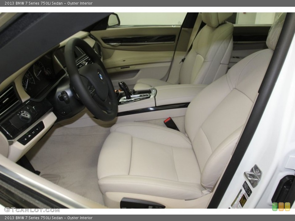 Oyster Interior Photo for the 2013 BMW 7 Series 750Li Sedan #78929264