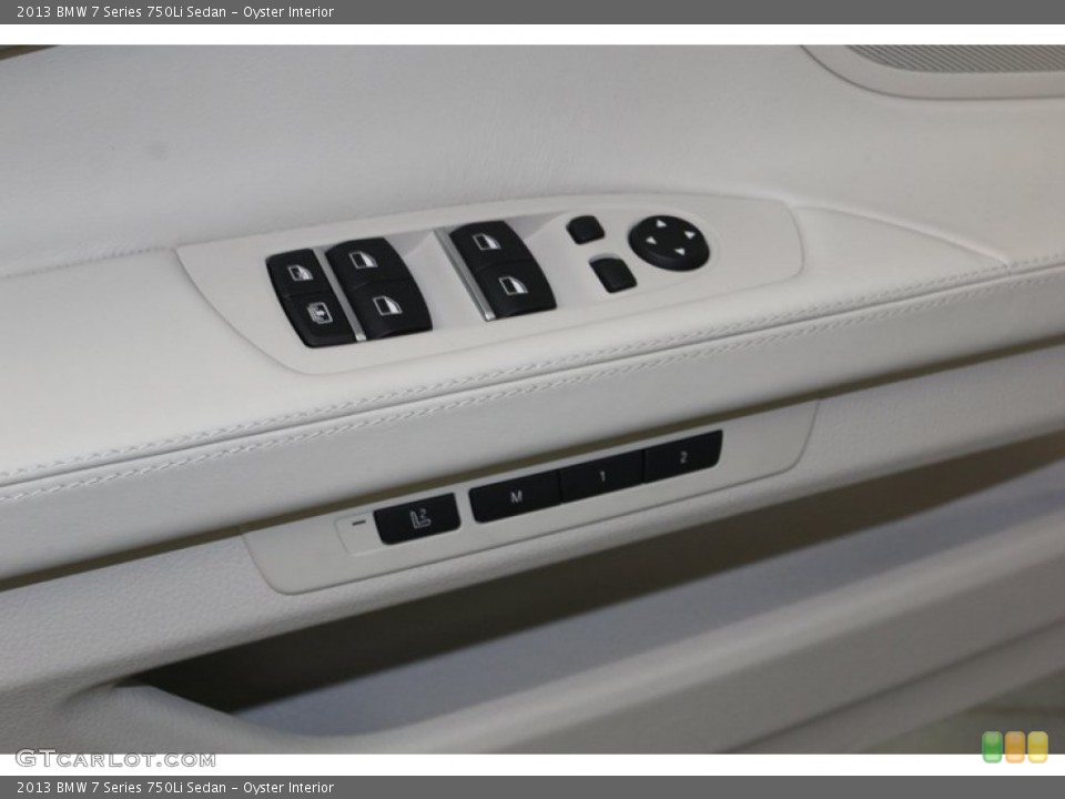 Oyster Interior Controls for the 2013 BMW 7 Series 750Li Sedan #78929486