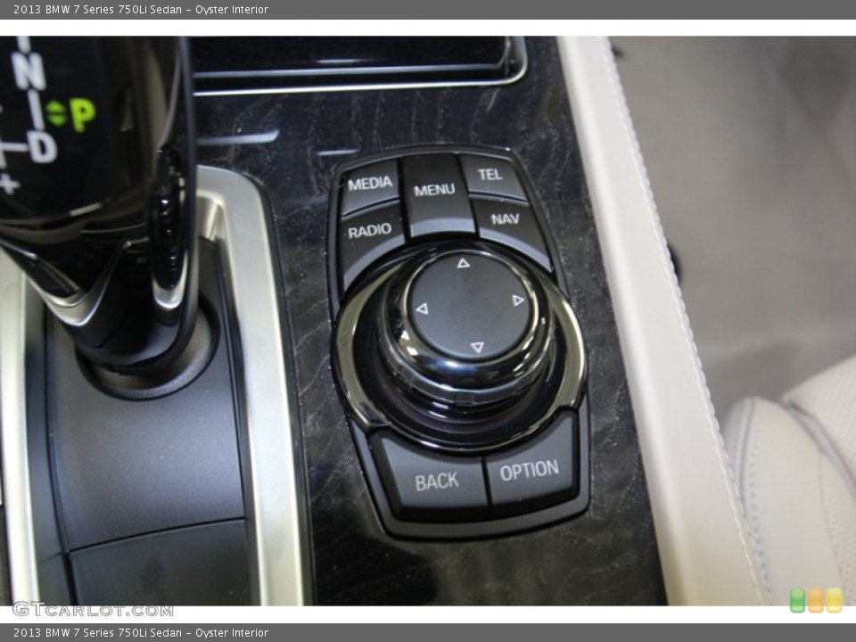 Oyster Interior Controls for the 2013 BMW 7 Series 750Li Sedan #78929622