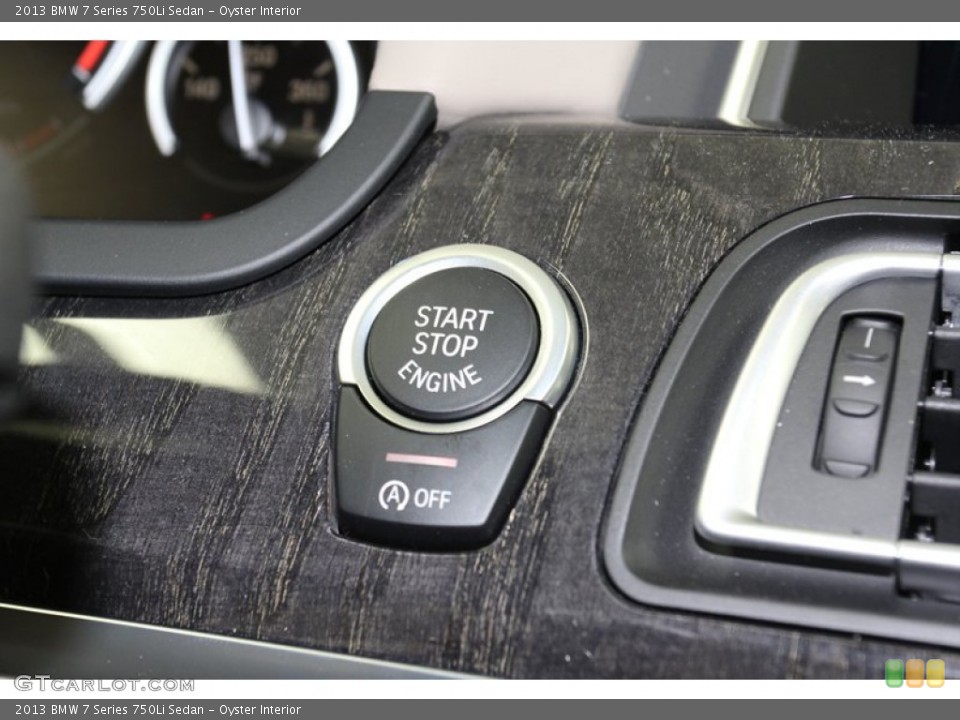 Oyster Interior Controls for the 2013 BMW 7 Series 750Li Sedan #78929652