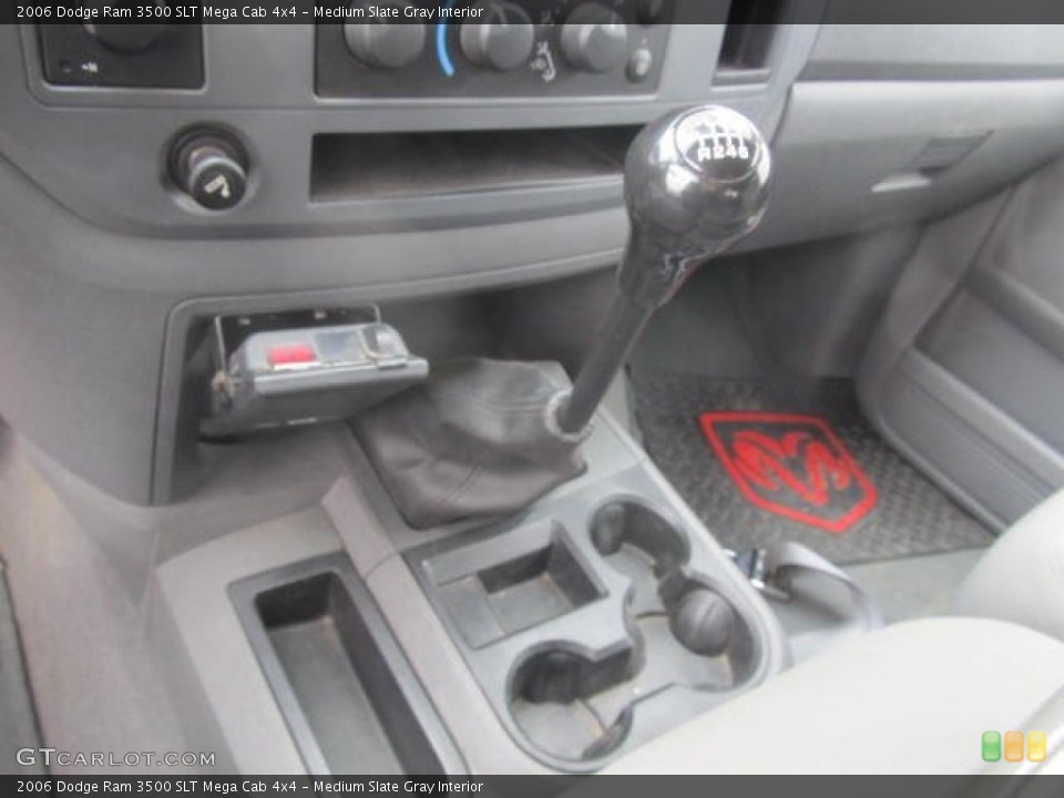 Medium Slate Gray Interior Transmission for the 2006 Dodge Ram 3500 SLT Mega Cab 4x4 #78930097