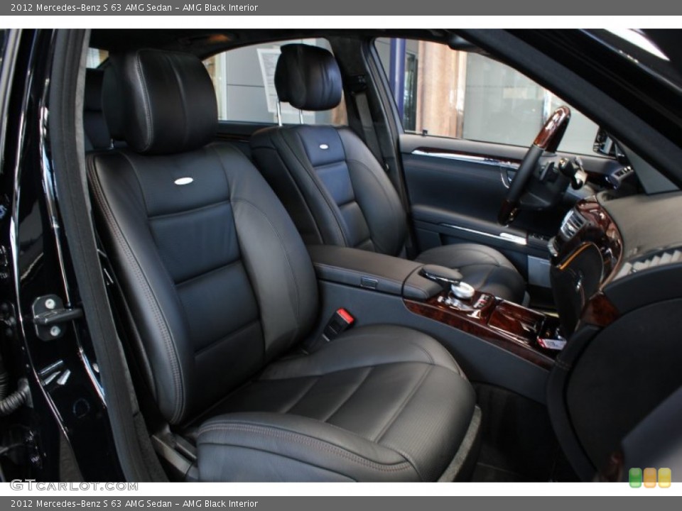 AMG Black Interior Photo for the 2012 Mercedes-Benz S 63 AMG Sedan #78930238