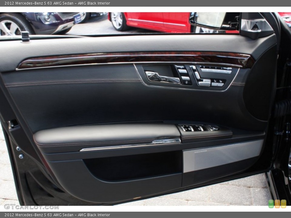 AMG Black Interior Door Panel for the 2012 Mercedes-Benz S 63 AMG Sedan #78930264