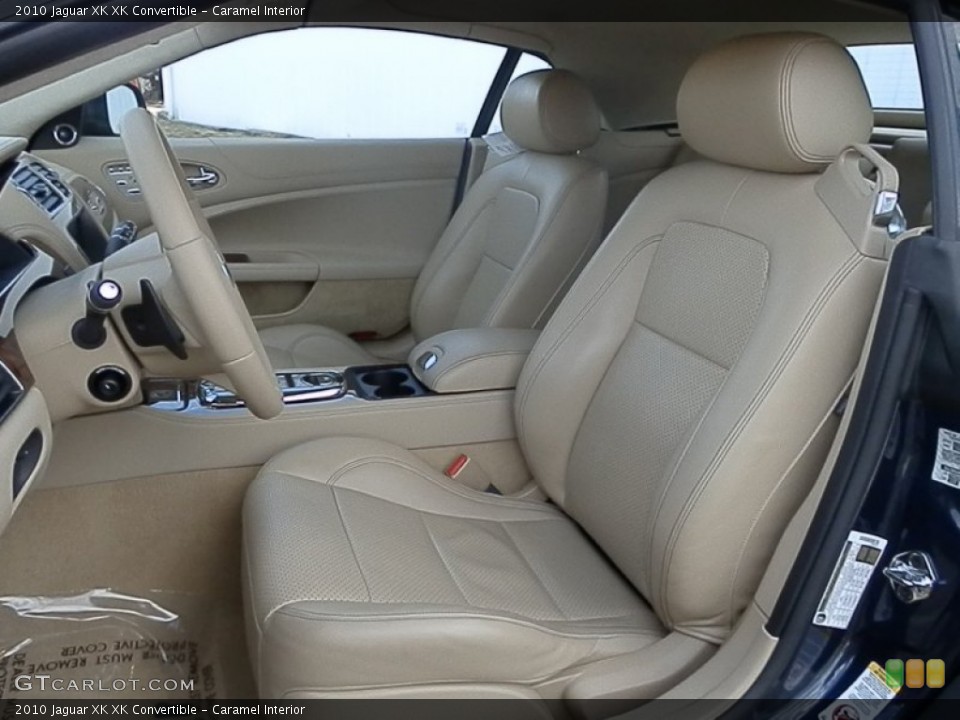 Caramel Interior Front Seat for the 2010 Jaguar XK XK Convertible #78930270