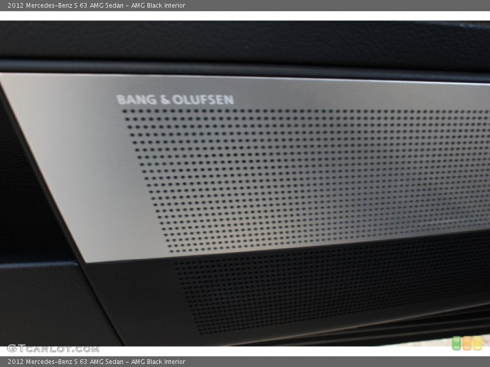 AMG Black Interior Audio System for the 2012 Mercedes-Benz S 63 AMG Sedan #78930282