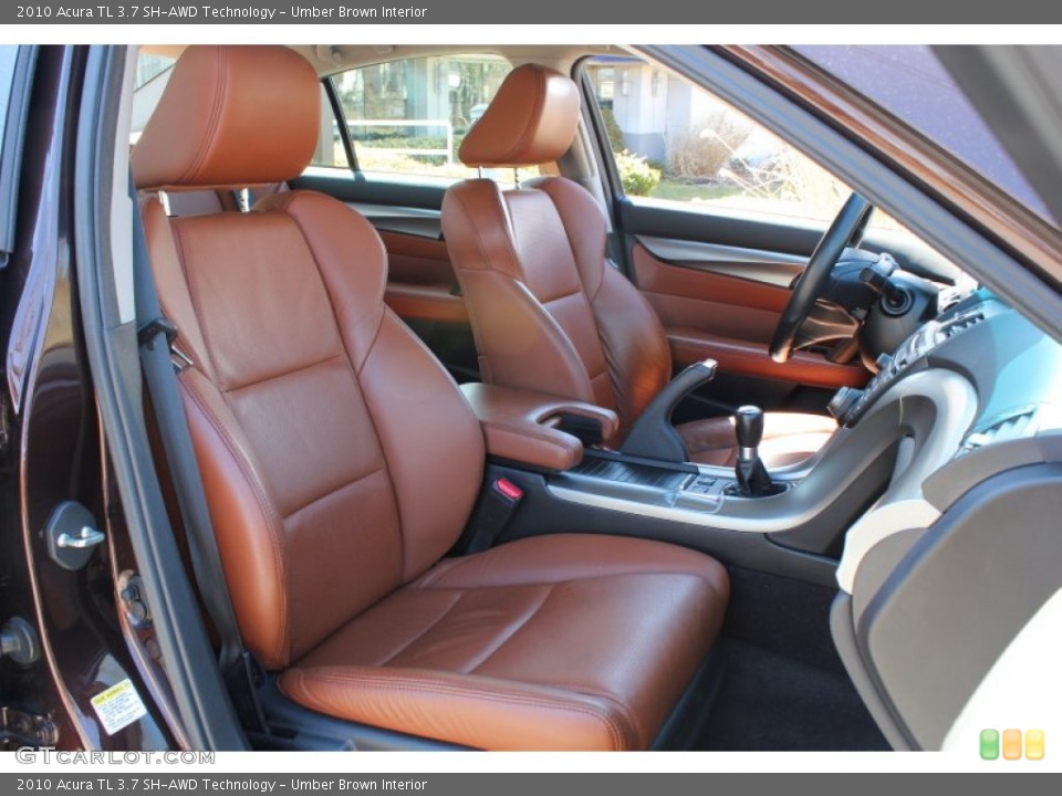 Umber Brown Interior Front Seat for the 2010 Acura TL 3.7 SH-AWD Technology #78931101
