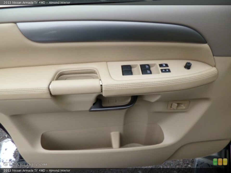 Almond Interior Door Panel for the 2013 Nissan Armada SV 4WD #78938085