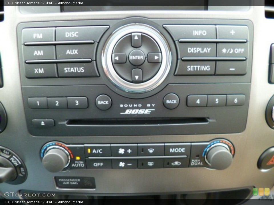 Almond Interior Audio System for the 2013 Nissan Armada SV 4WD #78938104