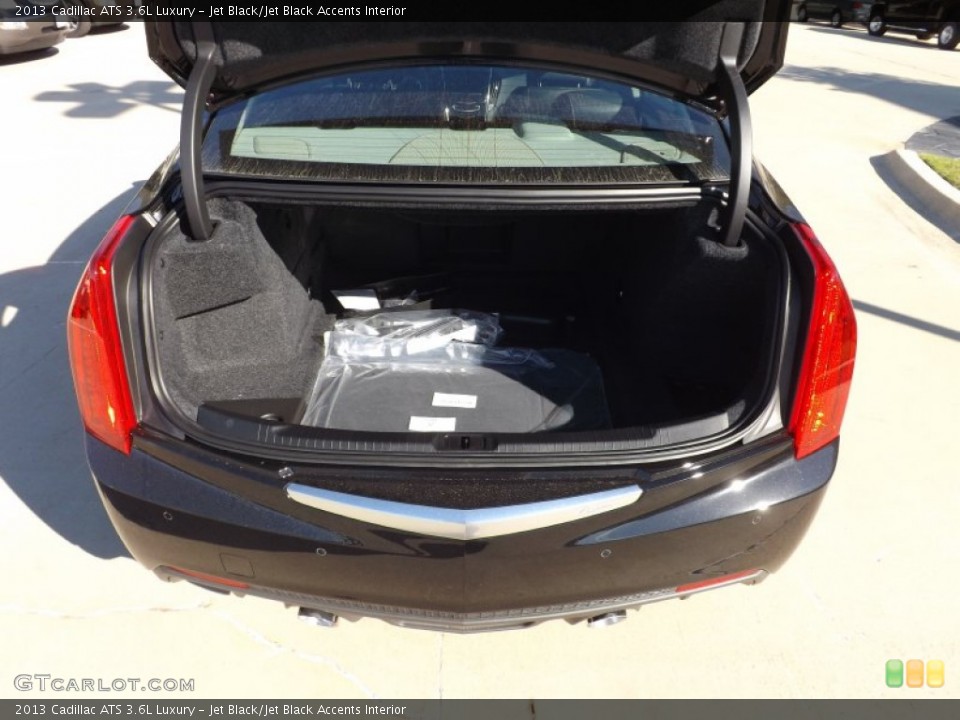 Jet Black/Jet Black Accents Interior Trunk for the 2013 Cadillac ATS 3.6L Luxury #78942682