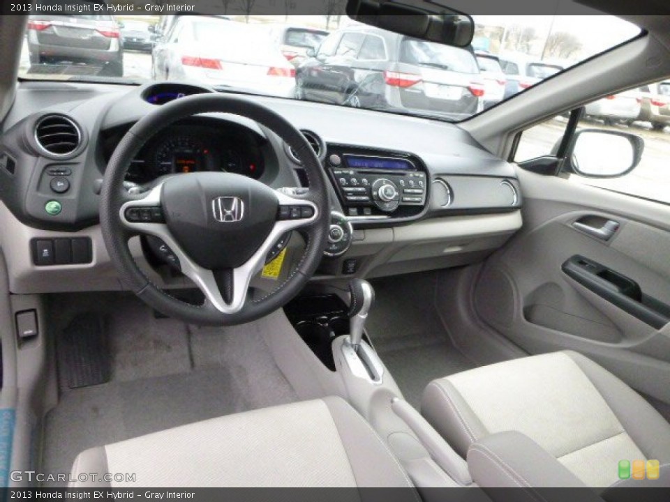 Gray Interior Prime Interior for the 2013 Honda Insight EX Hybrid #78944860