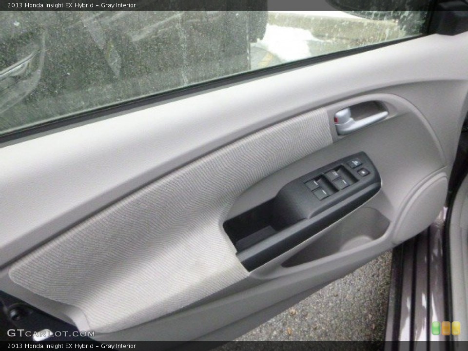 Gray Interior Door Panel for the 2013 Honda Insight EX Hybrid #78944932