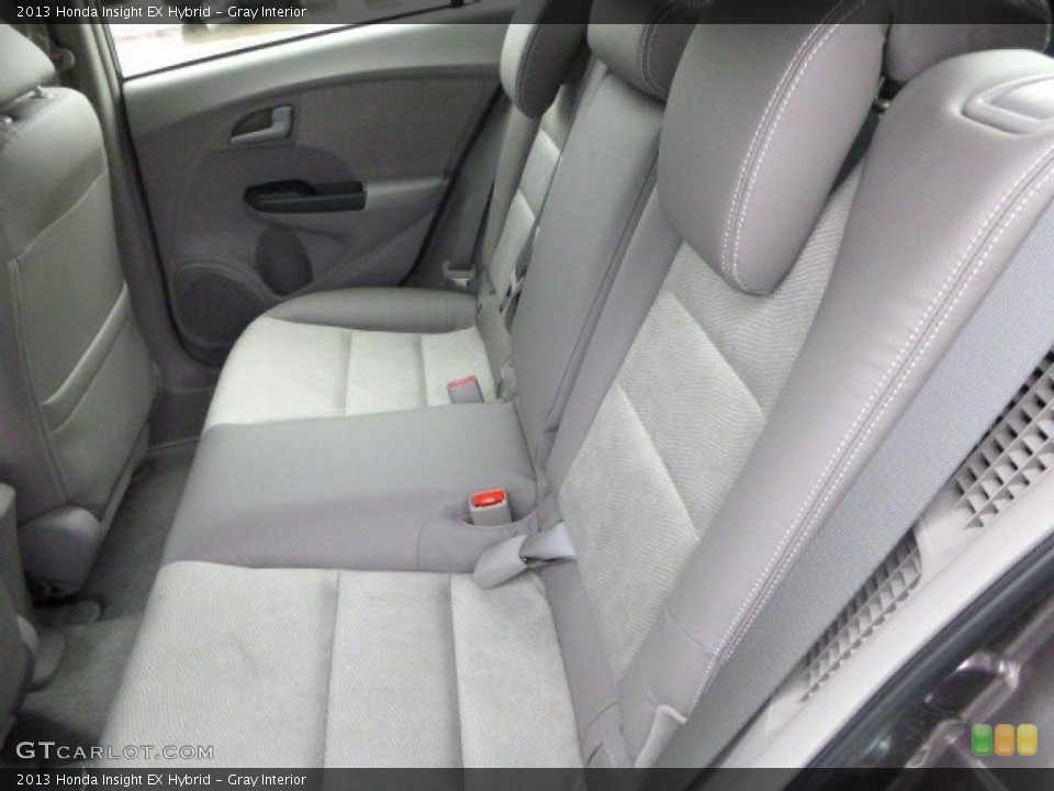 Gray Interior Rear Seat for the 2013 Honda Insight EX Hybrid #78945228