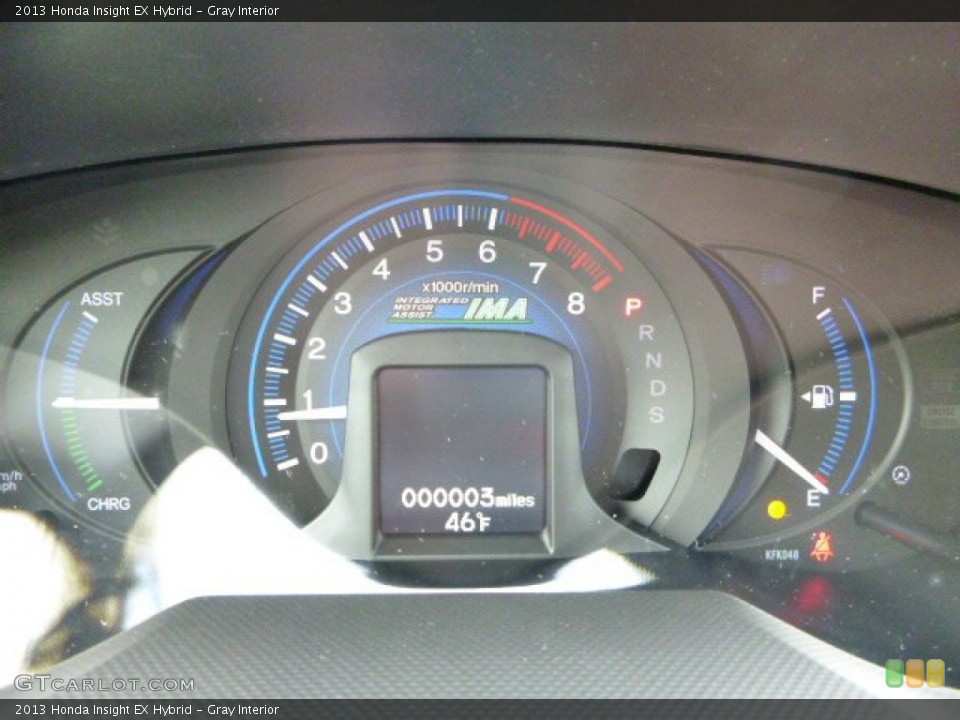 Gray Interior Gauges for the 2013 Honda Insight EX Hybrid #78945387
