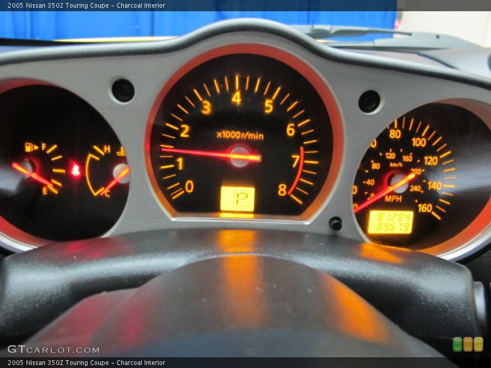 Charcoal Interior Gauges for the 2005 Nissan 350Z Touring Coupe #78947022