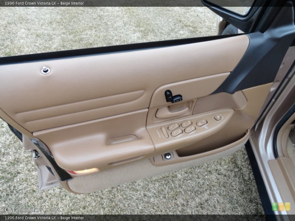 Beige Interior Door Panel for the 1996 Ford Crown Victoria LX #78948398