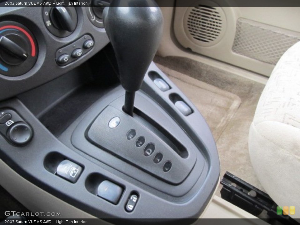 Light Tan Interior Transmission for the 2003 Saturn VUE V6 AWD #78949327