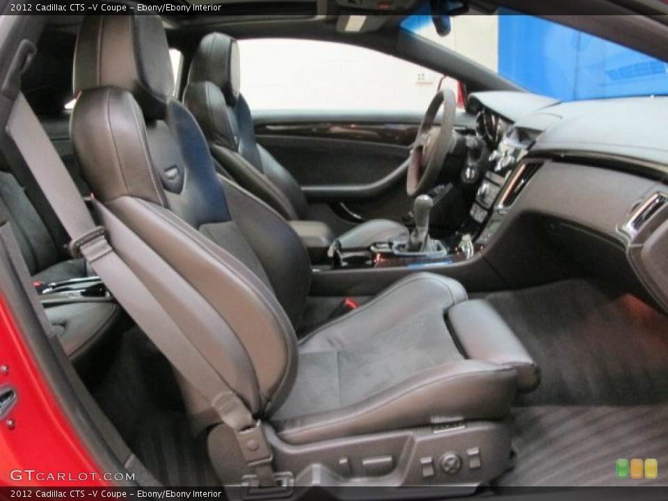 Ebony/Ebony Interior Photo for the 2012 Cadillac CTS -V Coupe #78949948