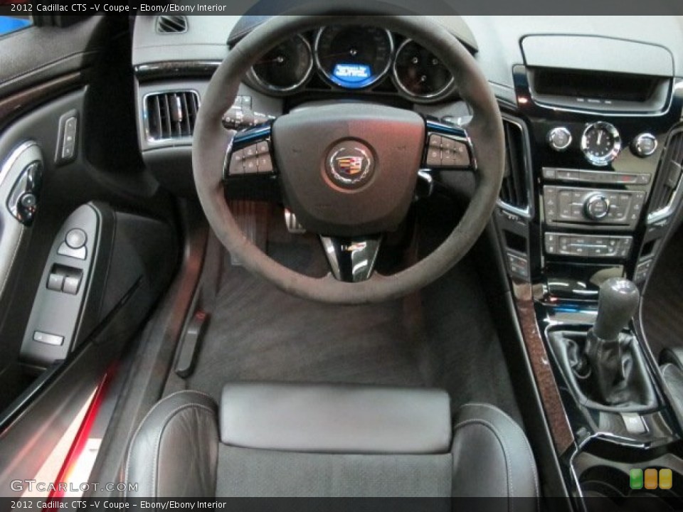 Ebony/Ebony Interior Dashboard for the 2012 Cadillac CTS -V Coupe #78950005